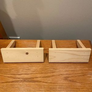 Wall Art - 2 Wooden Shelves Wall Art - 2 Wooden Shelves